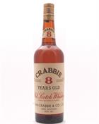 Crabbie 8 Year Blended Old Scotch Whisky Unboxed 43 percent alcohol and 70 centiliters